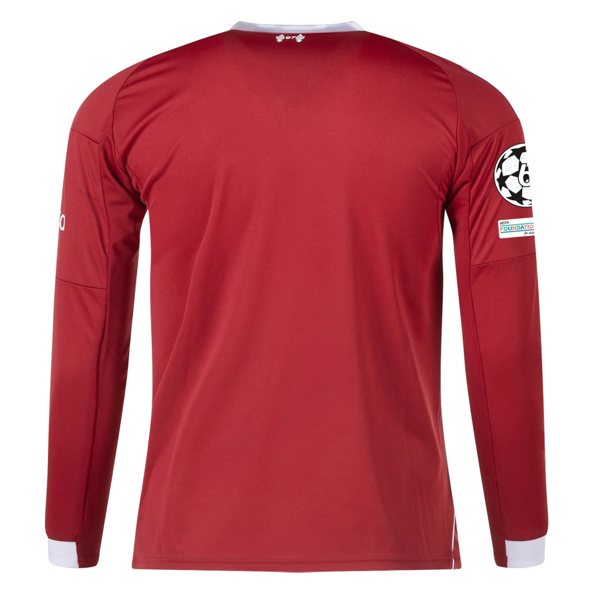 Replica adidas Liverpool Long Sleeve Home Jersey 25/26 UCL