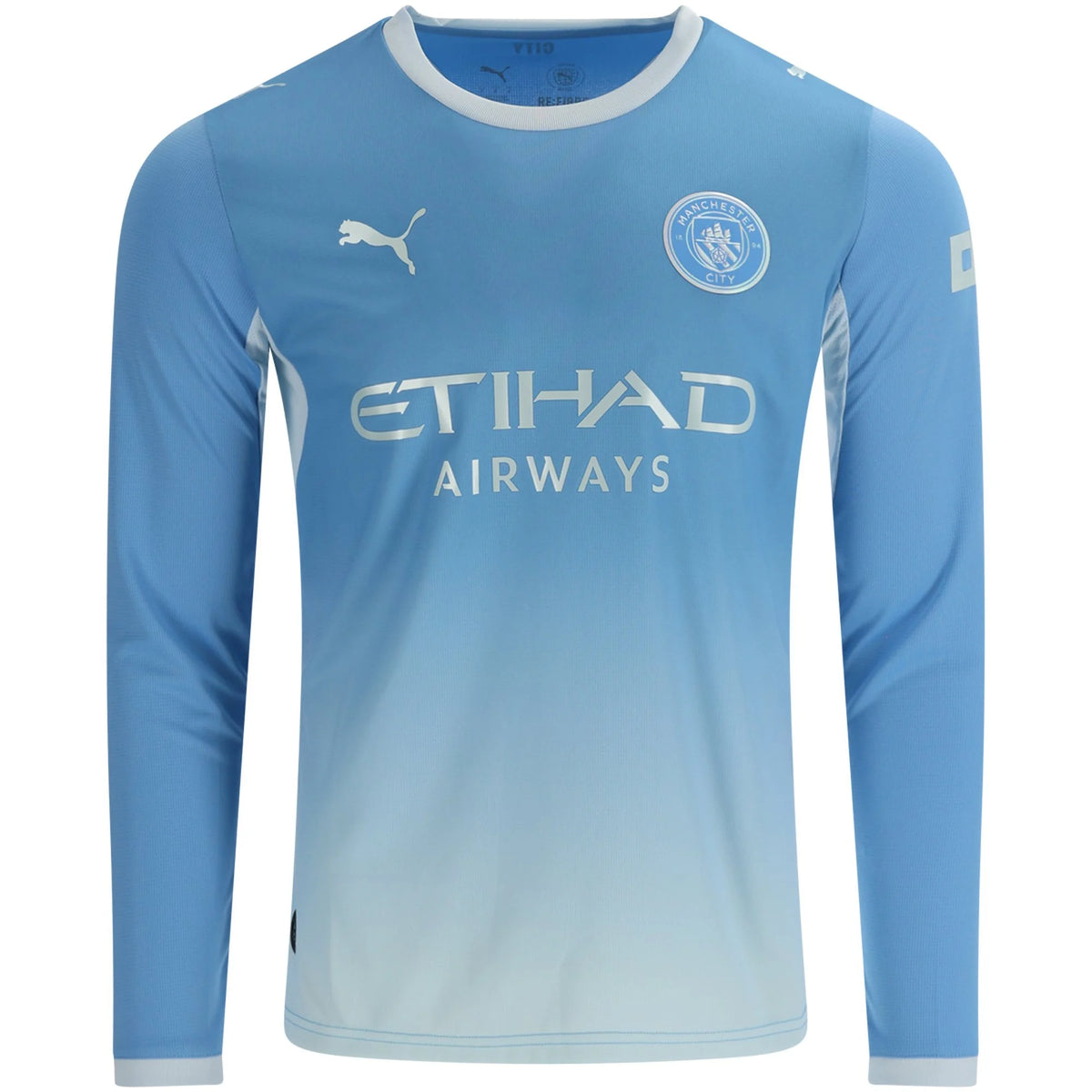 Replica Puma Manchester City Long Sleeve Home Jersey 26/27