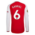 Authentic adidas Gabriel Arsenal Long Sleeve Home Jersey 26/27