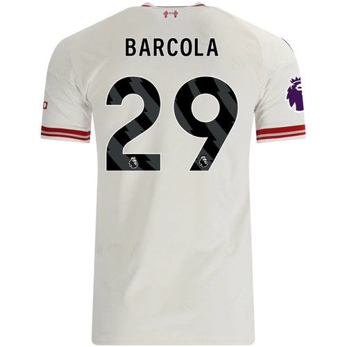 Authentic adidas Barcola Liverpool Away Jersey 26/27