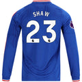Authentic adidas Shaw Manchester United Long Sleeve Away Jersey 26/27