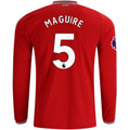 Replica adidas Maguire Manchester United Long Sleeve Home Jersey 26/27