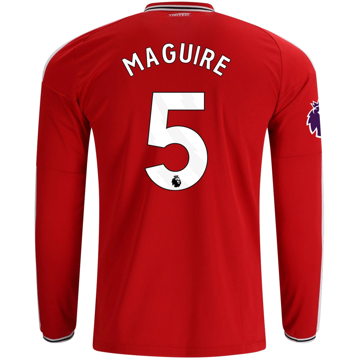 Replica adidas Maguire Manchester United Long Sleeve Home Jersey 26/27