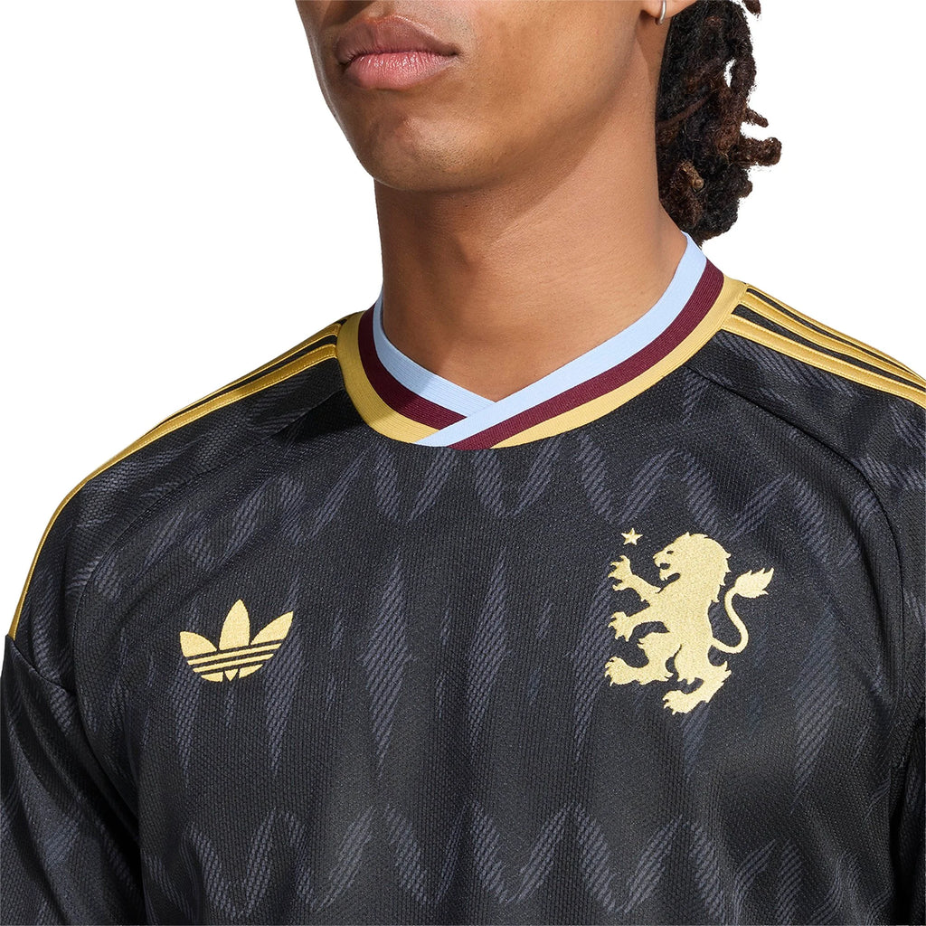 Replica adidas Aston Villa Long Sleeve Away Jersey 26/27