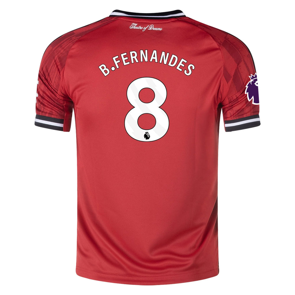 Replica adidas B. Fernandes Manchester United Home Jersey 25/26
