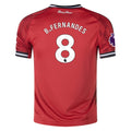 Replica adidas B. Fernandes Manchester United Home Jersey 25/26