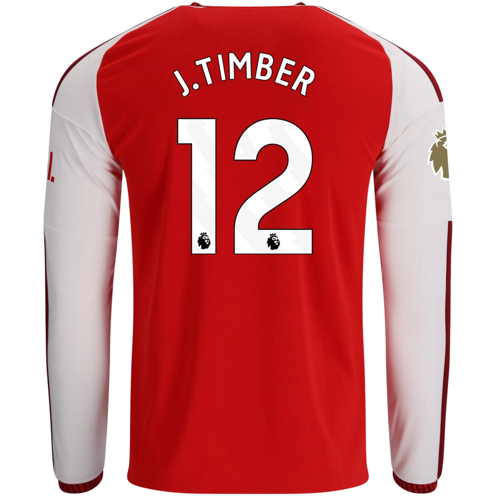 Replica adidas J. Timber Arsenal Long Sleeve Home Jersey 26/27