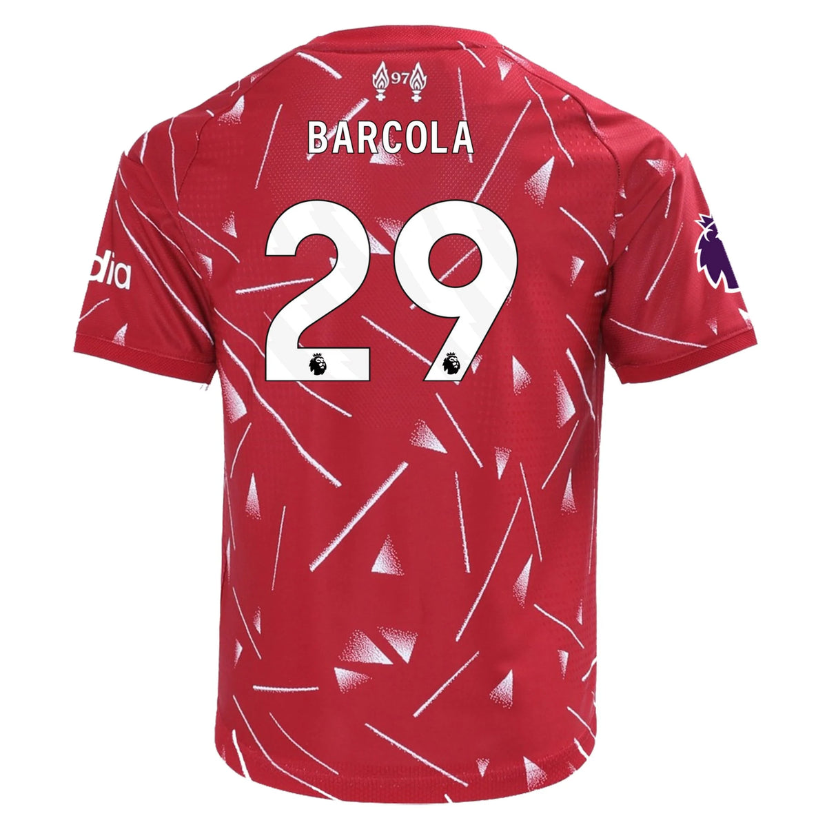 Authentic adidas Barcola Liverpool Home Jersey 26/27