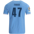 Authentic Puma Foden Manchester City Home Jersey 26/27 UCL
