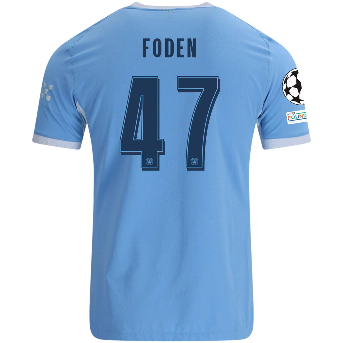 Authentic Puma Foden Manchester City Home Jersey 26/27 UCL