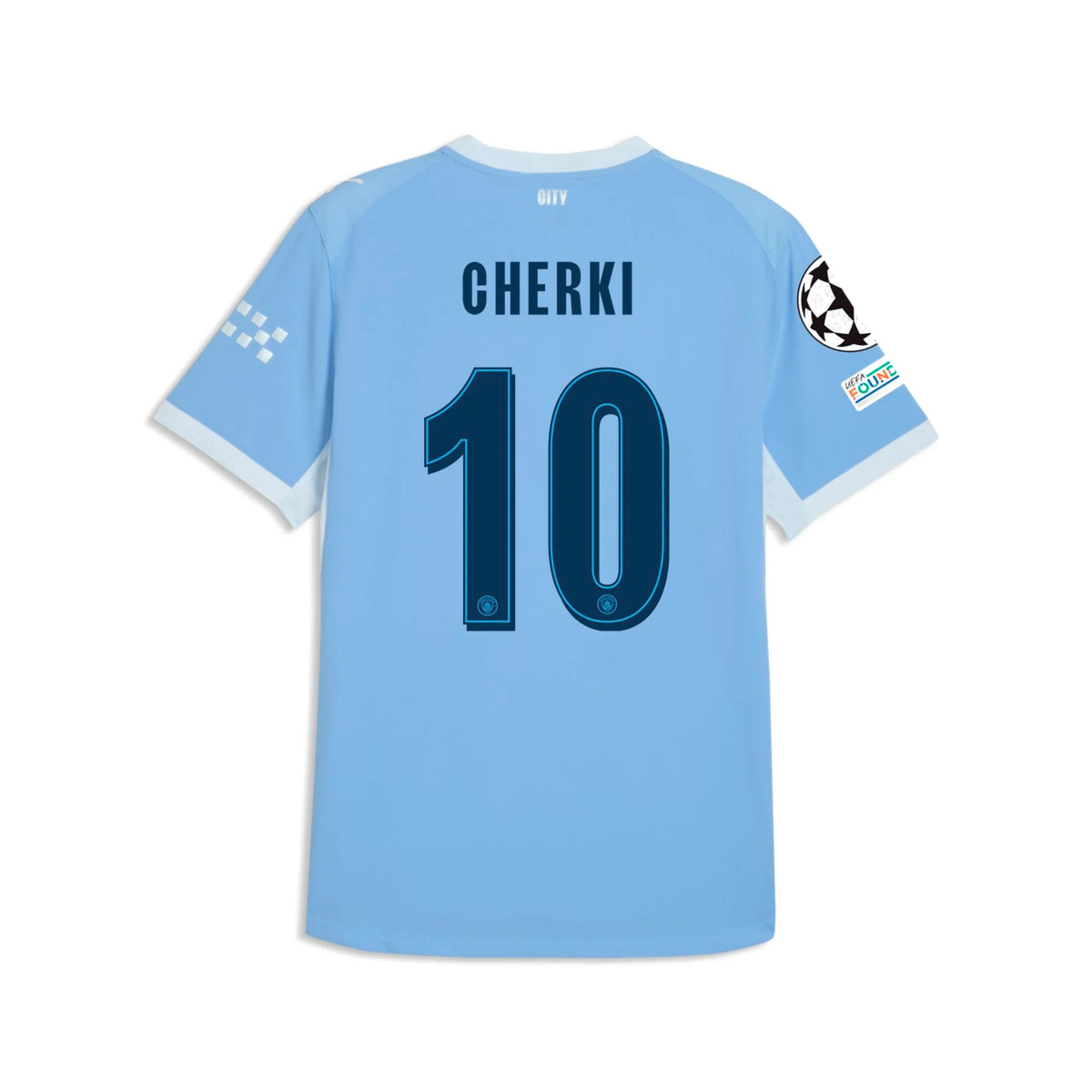 Authentic Puma Cherki Manchester City Home Jersey Gift Box 26/27 UCL