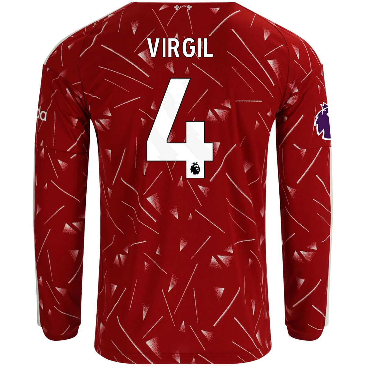 Replica adidas Virgil Liverpool Long Sleeve Home Jersey 26/27