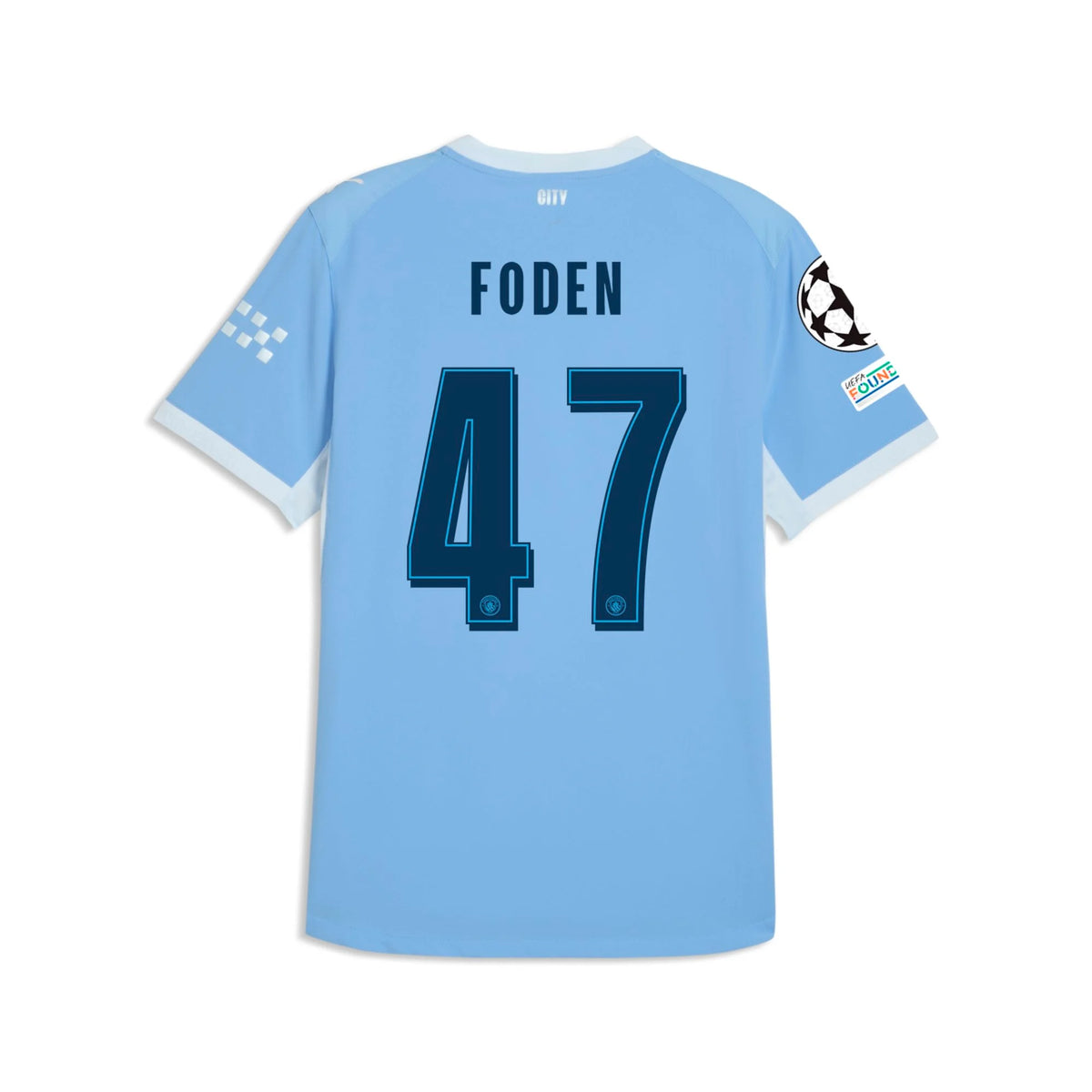 Authentic Puma Foden Manchester City Home Jersey Gift Box 26/27 UCL