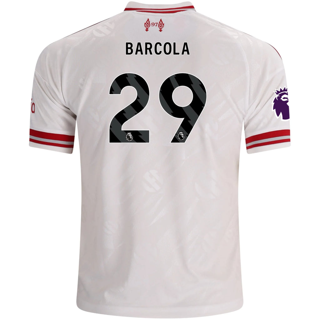 Replica adidas Barcola Liverpool Away Jersey 26/27
