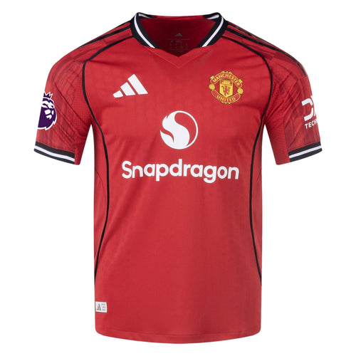 Authentic adidas B. Fernandes Manchester United Home Jersey 25/26