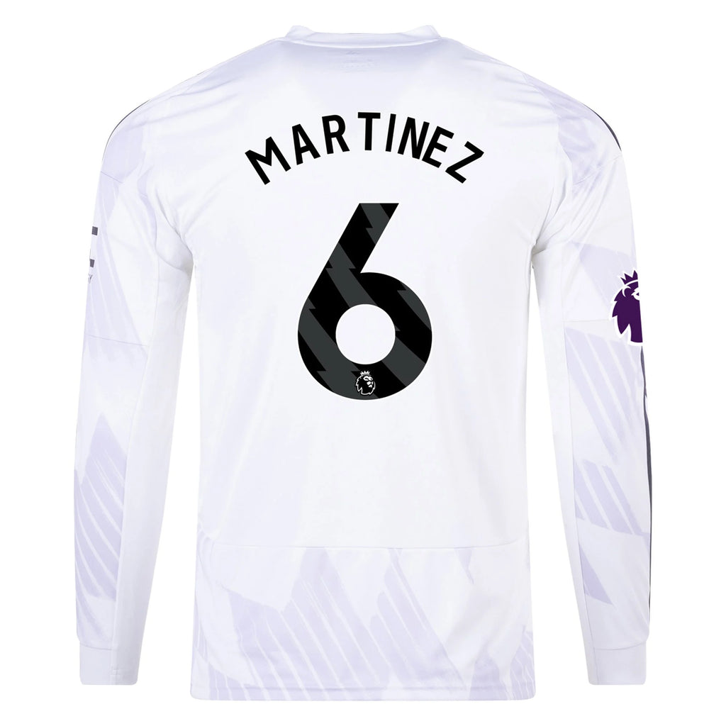 Replica adidas Martinez Manchester United Long Sleeve Away Jersey 25/26