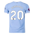 Authentic Puma Bernardo Manchester City Home Jersey 25/26