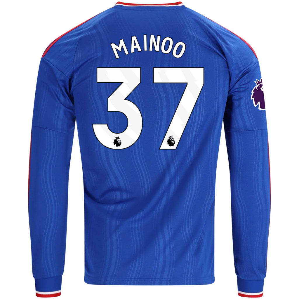 Replica adidas Mainoo Manchester United Long Sleeve Away Jersey 26/27