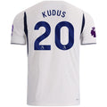 Authentic Nike Kudus Tottenham Hotspur Home Jersey 26/27