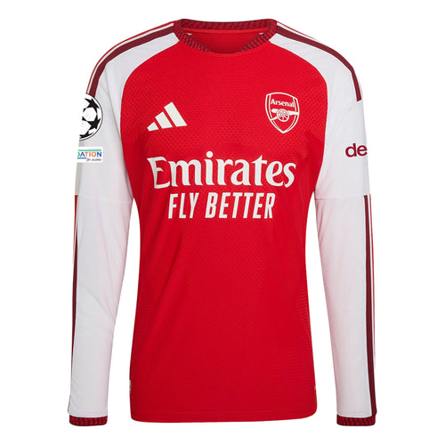 Authentic adidas Arsenal Long Sleeve Home Jersey 26/27 UCL