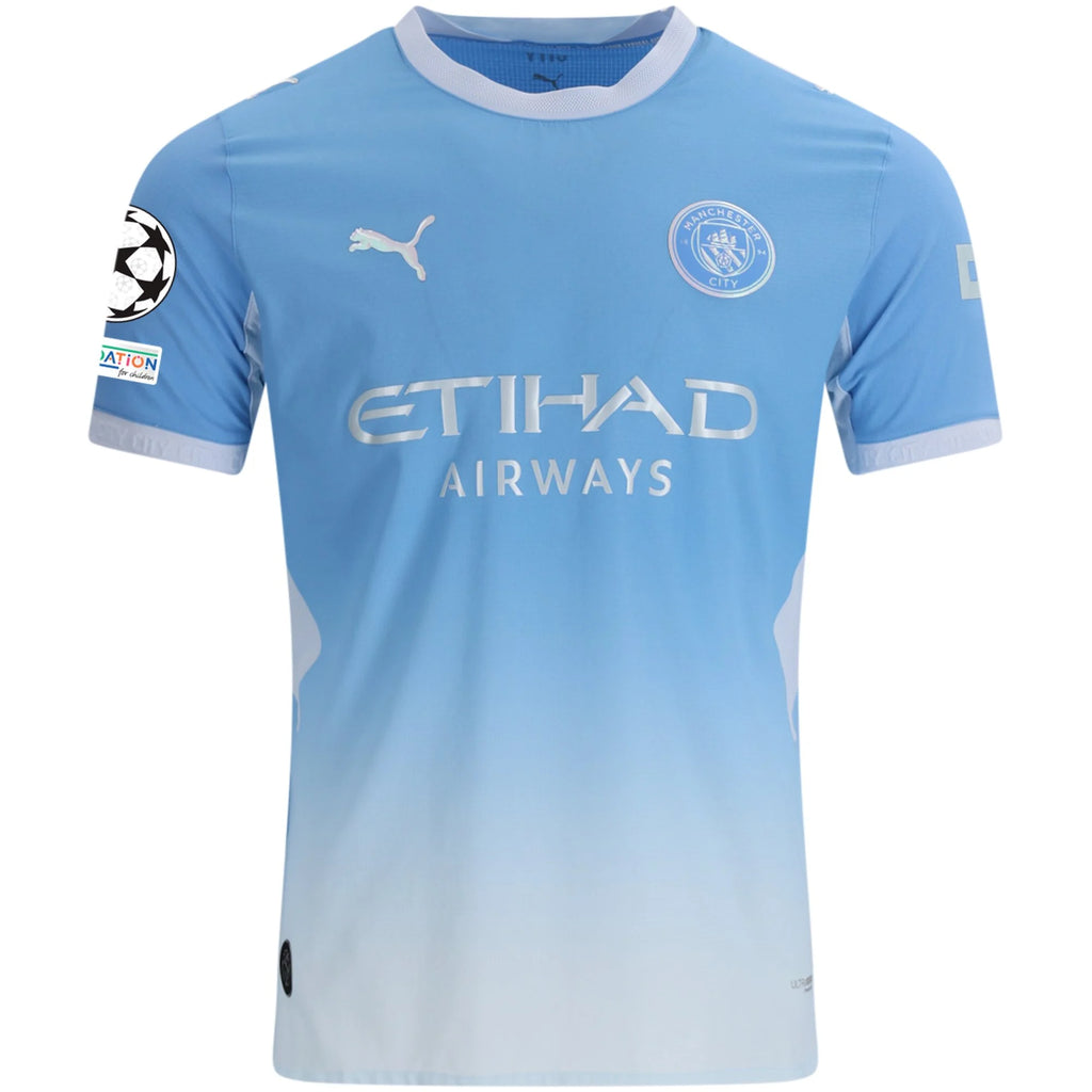 Authentic Puma Rodrigo Manchester City Home Jersey 26/27 UCL