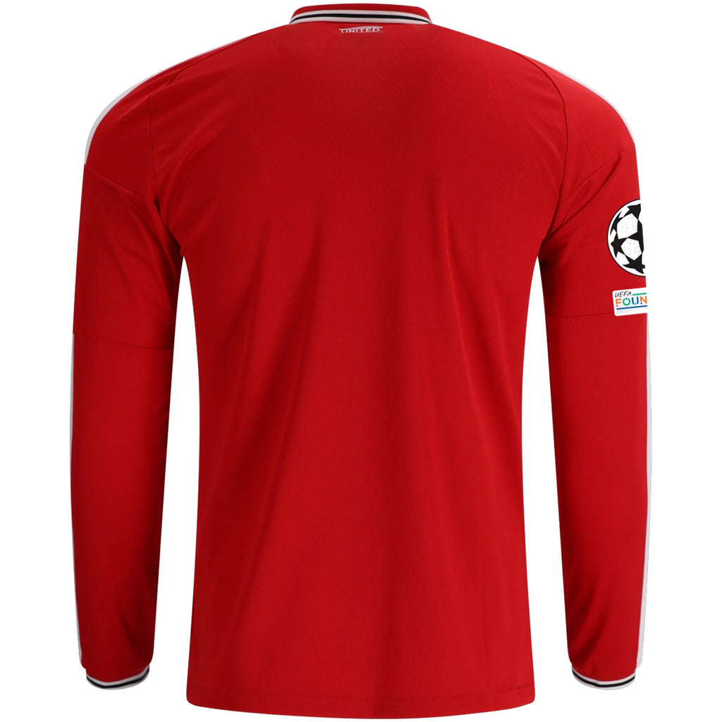 Replica adidas Manchester United Long Sleeve Home Jersey 26/27 UCL