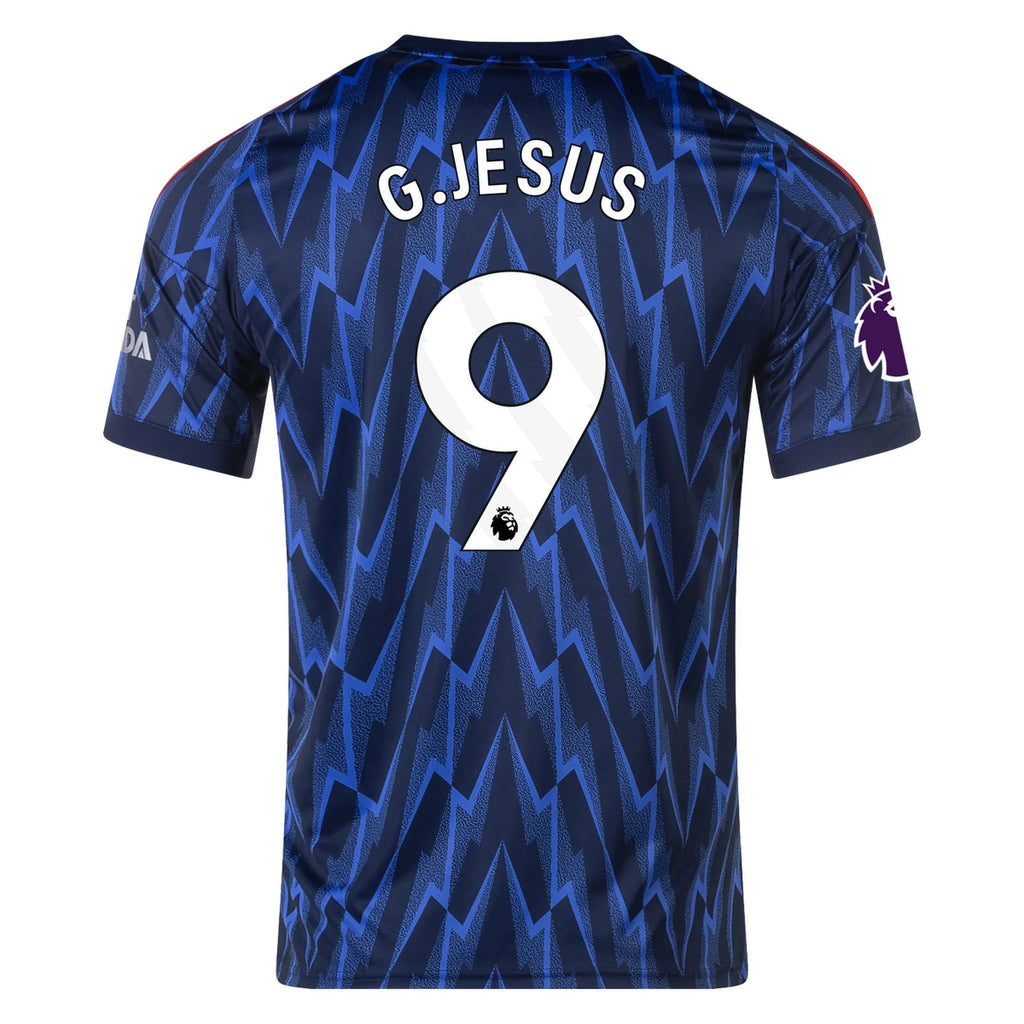 Replica adidas G. Jesus Arsenal Away Jersey 25/26