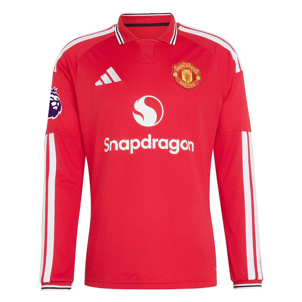 Authentic adidas Maguire Manchester United Long Sleeve Home Jersey 26/27