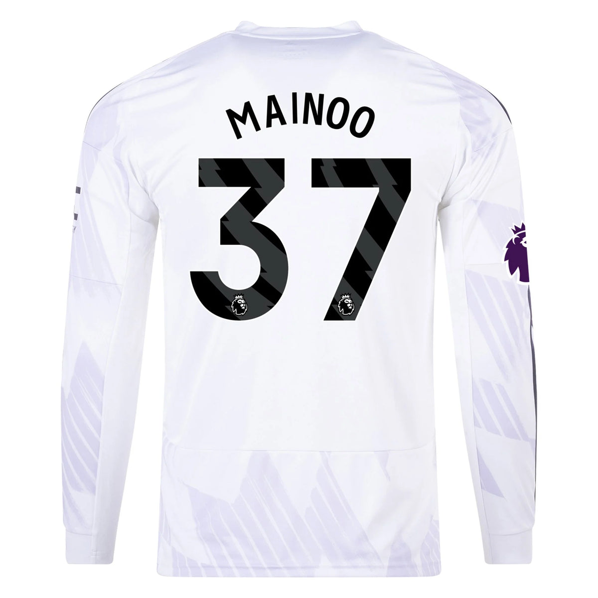 Replica adidas Mainoo Manchester United Long Sleeve Away Jersey 25/26