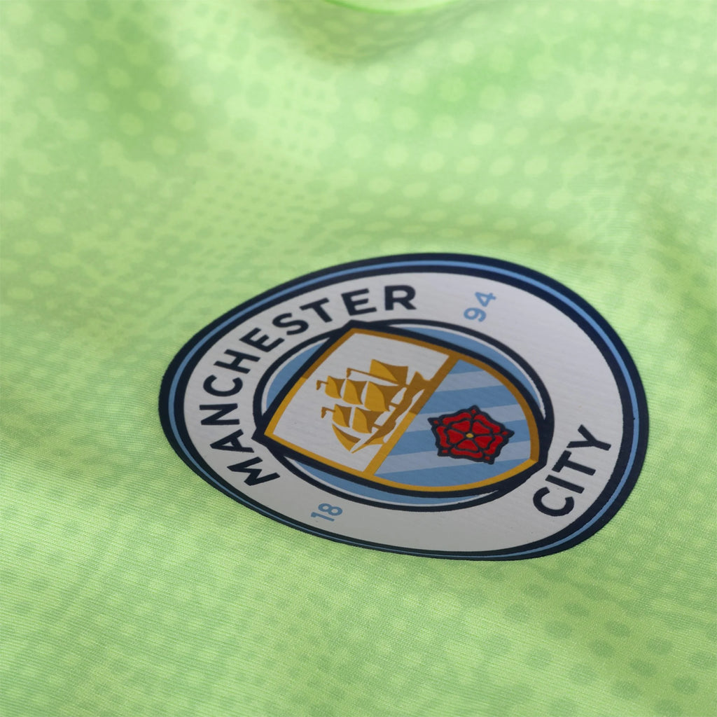 Puma Manchester City Training Jersey 25/26 Neon Green