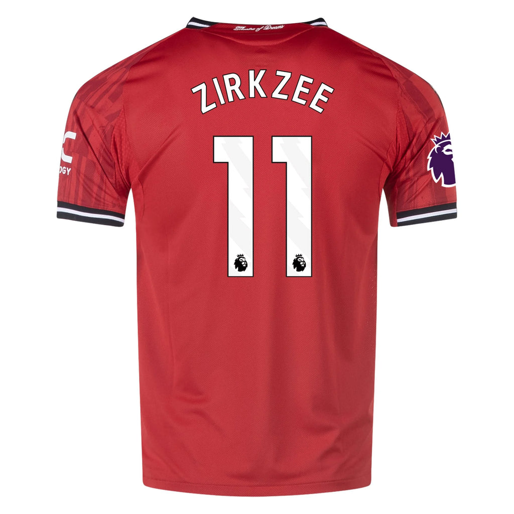 Authentic adidas Zirkzee Manchester United Home Jersey 25/26