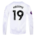 Authentic adidas Mbeumo Manchester United Long Sleeve Away Jersey 25/26