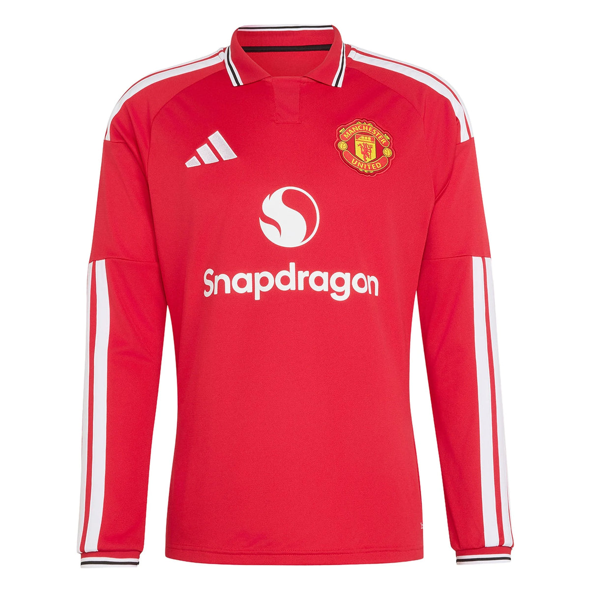 Authentic adidas Manchester United Long Sleeve Home Jersey 26/27