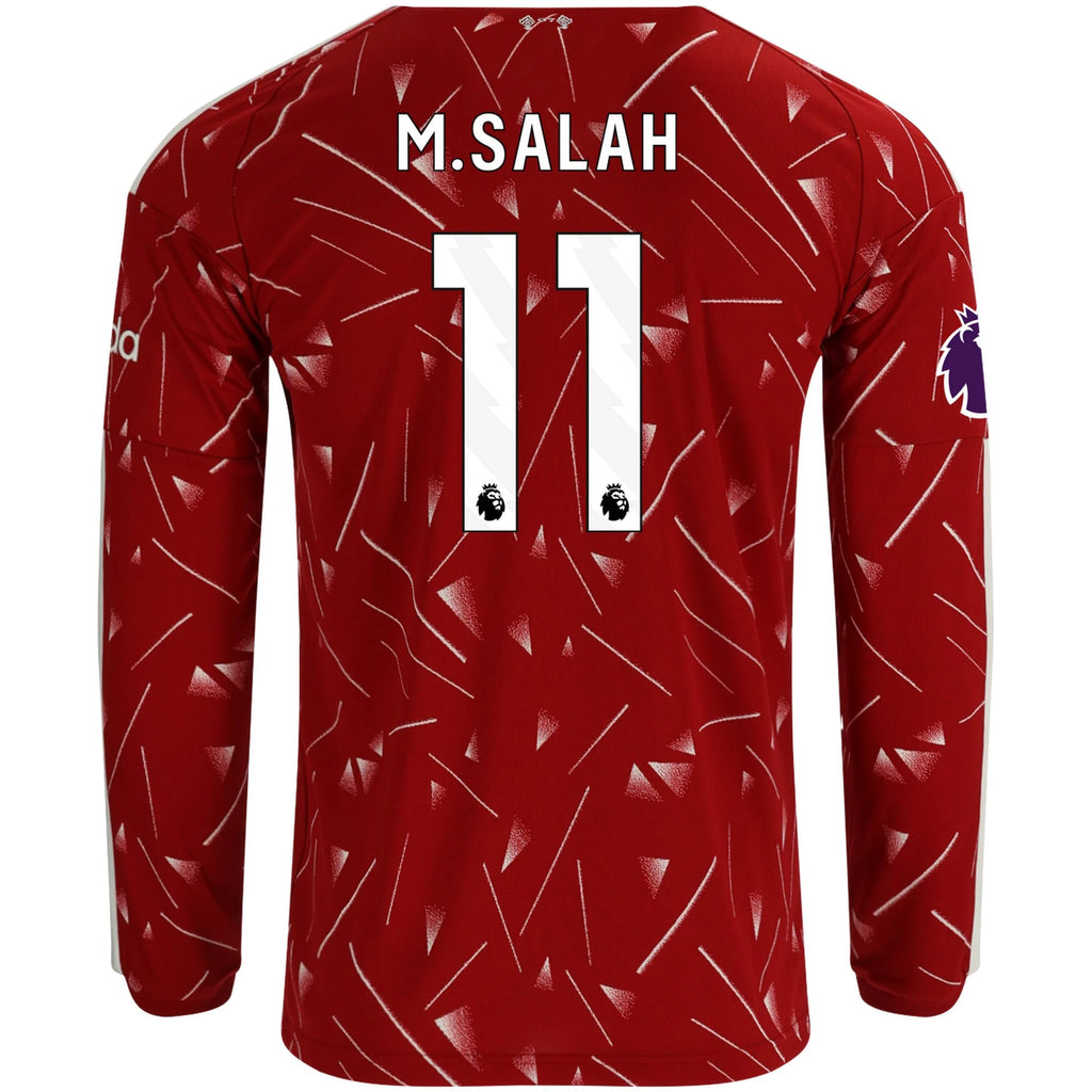 Replica adidas M. Salah Liverpool Long Sleeve Home Jersey 26/27