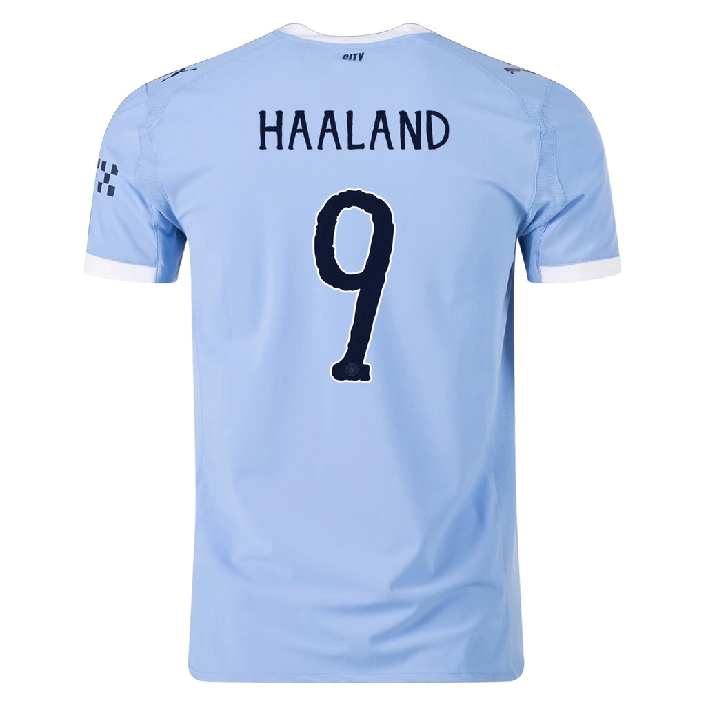 Authentic Puma Haaland Manchester City Home Club World Cup Jersey 25/26