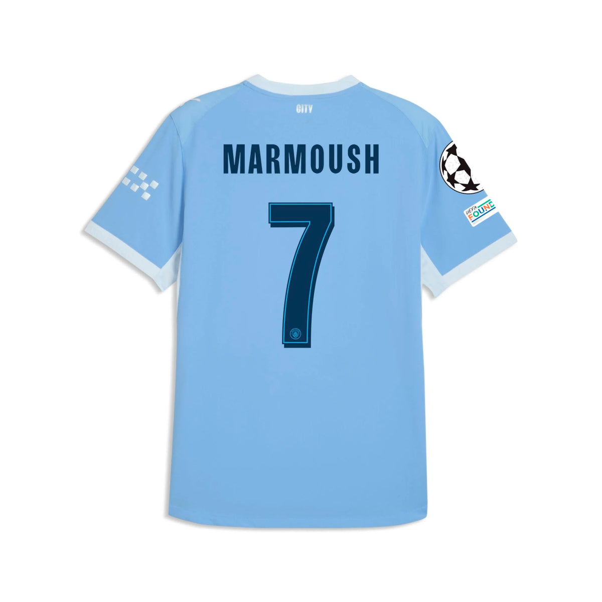 Authentic Puma Marmoush Manchester City Home Jersey Gift Box 26/27 UCL