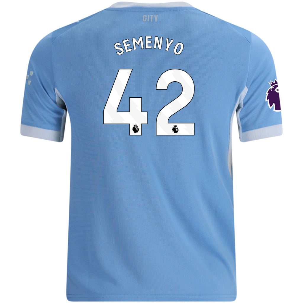 Replica Puma Semenyo Manchester City Home Jersey 26/27
