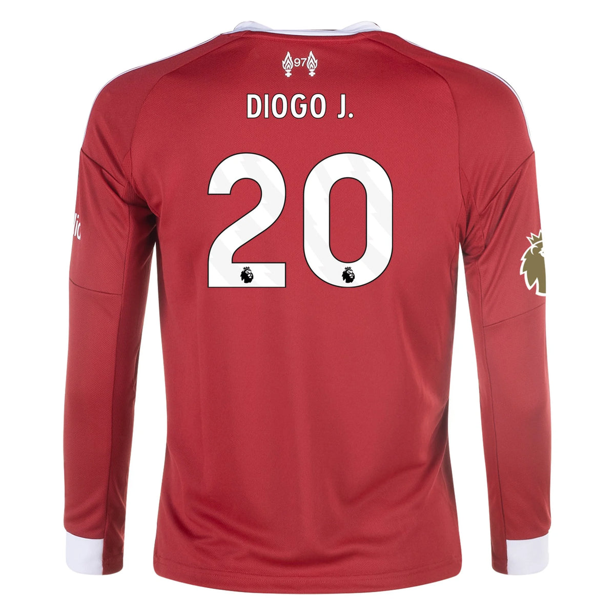 Replica adidas Diogo J. Liverpool Long Sleeve Home Jersey 25/26