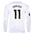 Replica adidas Zirkzee Manchester United Long Sleeve Away Jersey 25/26