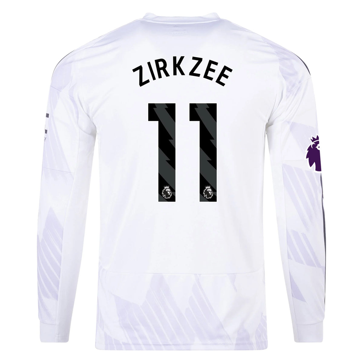 Replica adidas Zirkzee Manchester United Long Sleeve Away Jersey 25/26