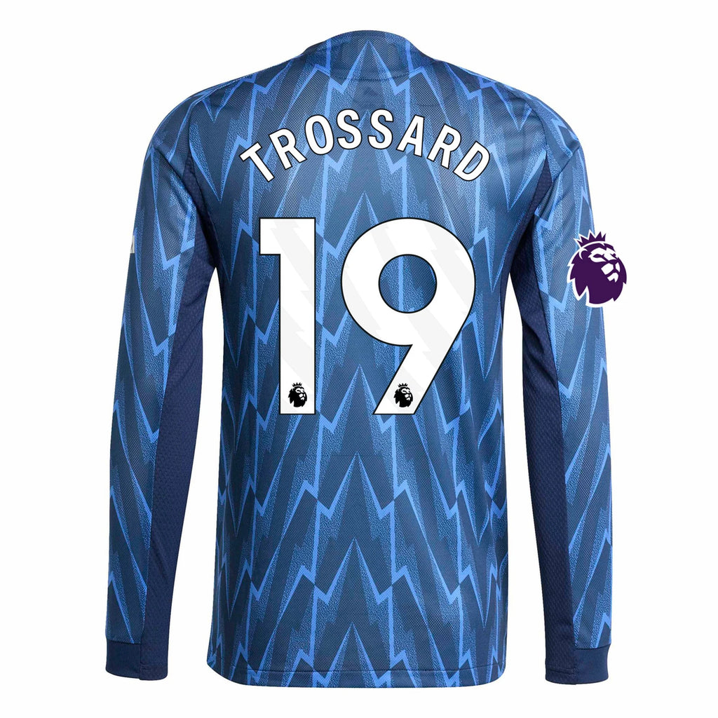 Authentic adidas Trossard Arsenal Long Sleeve Away Jersey 25/26