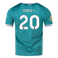 Authentic adidas Diogo J. Liverpool Third Jersey 25/26