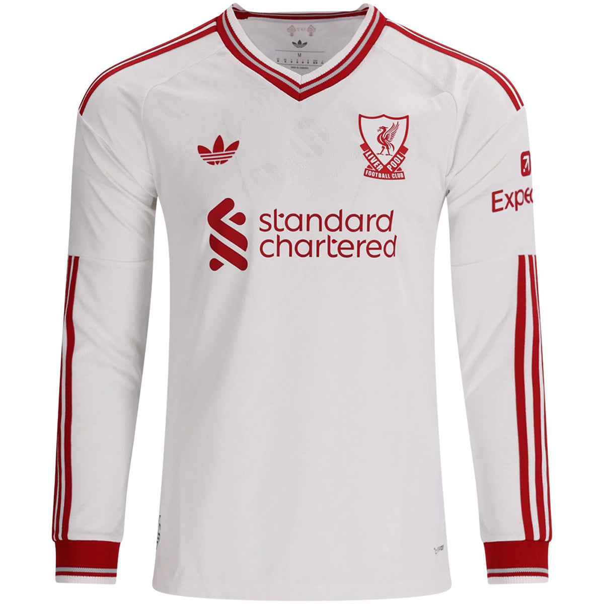 Authentic adidas Liverpool Long Sleeve Away Jersey 26/27