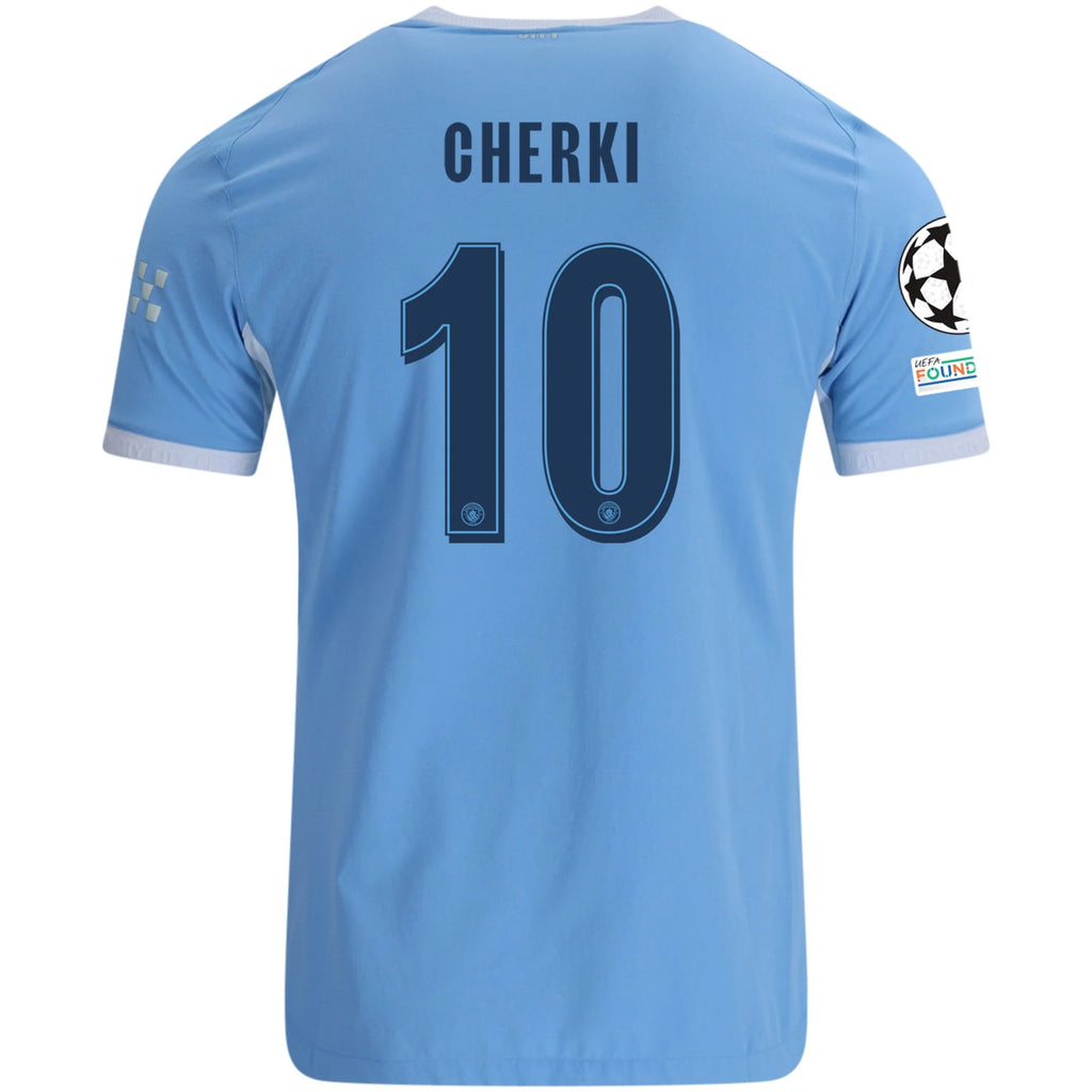 Authentic Puma Cherki Manchester City Home Jersey 26/27 UCL