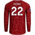 Authentic adidas Ekitike Liverpool Long Sleeve Home Jersey 26/27