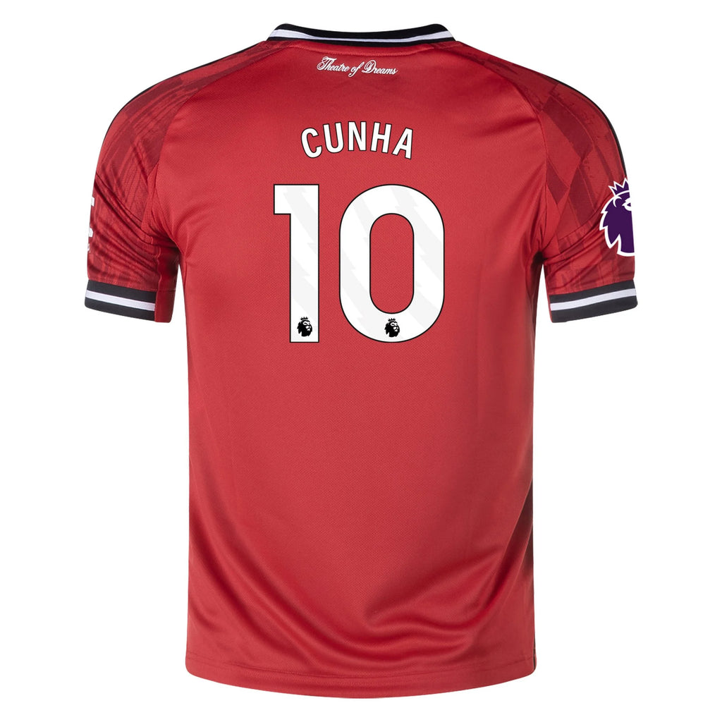 Replica adidas Cunha Manchester United Home Jersey 25/26