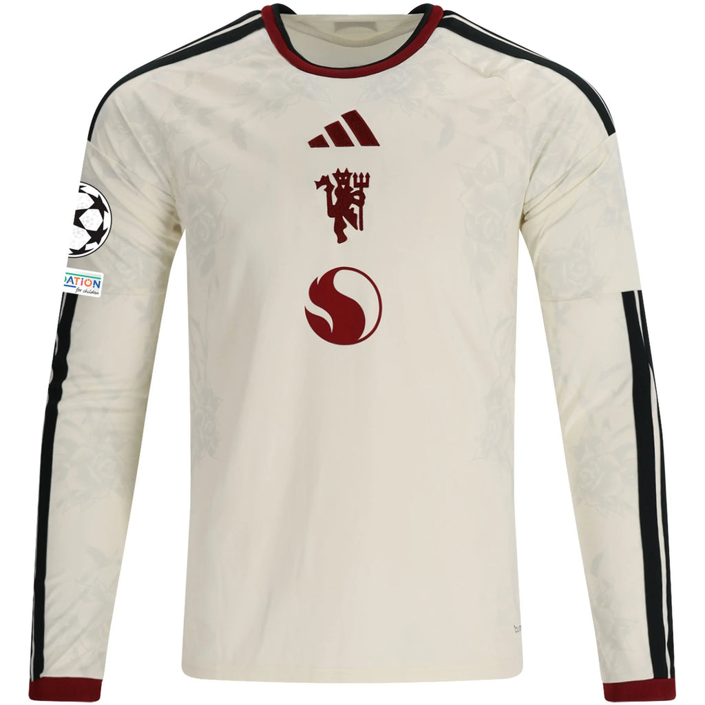 Replica adidas Manchester United Long Sleeve Third Jersey 26/27 UCL