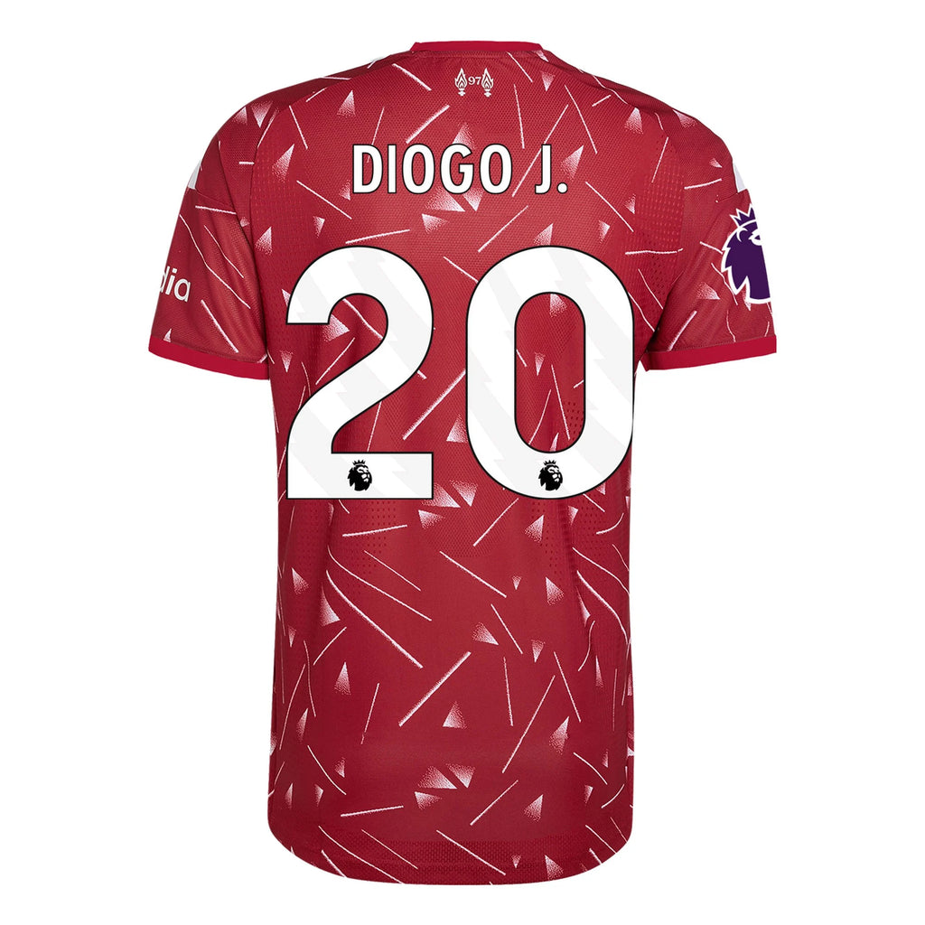 Authentic adidas Diogo J. Liverpool Home Jersey 26/27