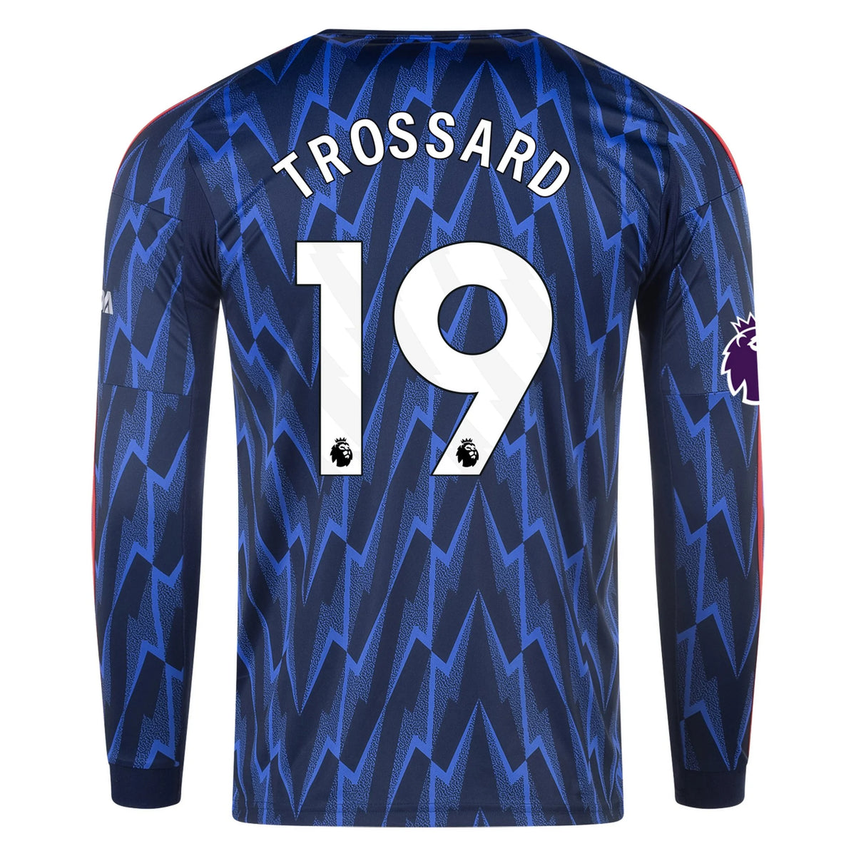 Replica adidas Trossard Arsenal Long Sleeve Away Jersey 25/26