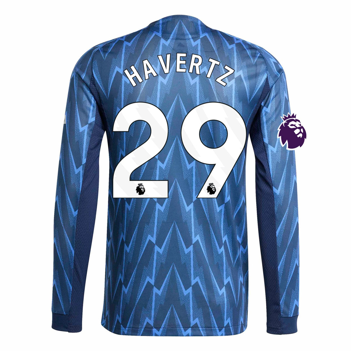 Authentic adidas Havertz Arsenal Long Sleeve Away Jersey 25/26